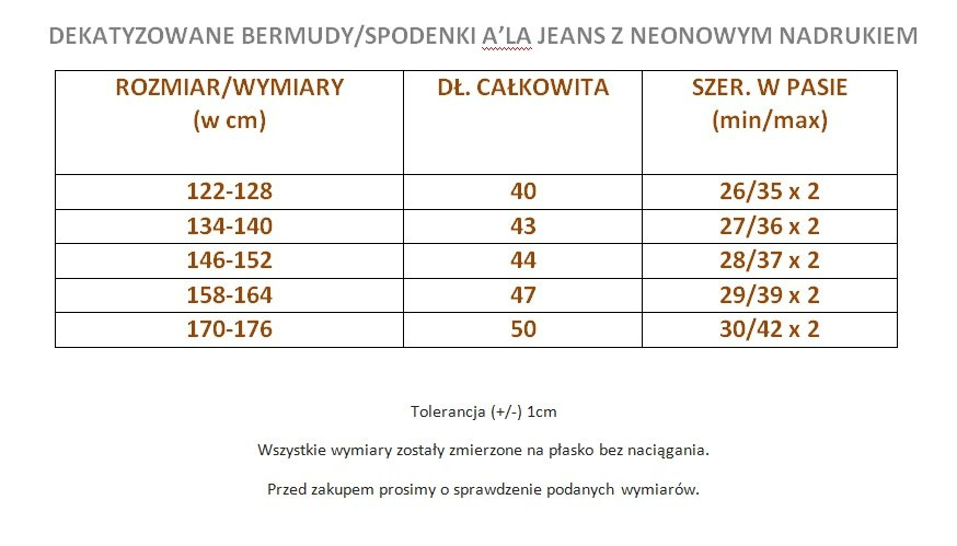 Dekatyzowane bermudy spodenki a'la jeans blue Dekatyzowane bermudy spodenki a'la jeans blue
