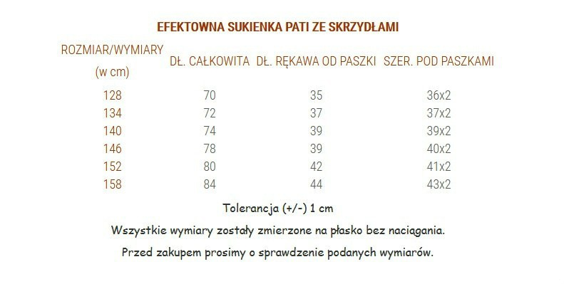 Efektowna sukienka PATI - GWIAZDA, SKRZYDŁA i CEKINY Efektowna sukienka PATI - GWIAZDA, SKRZYDŁA i CEKINY