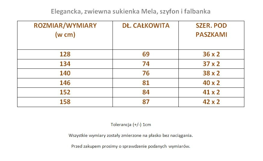 Elegancka, zwiewna sukienka Mela, szyfon i falbanka (pastelowy róż) Elegancka, zwiewna sukienka Mela, szyfon i falbanka (pastelowy róż)