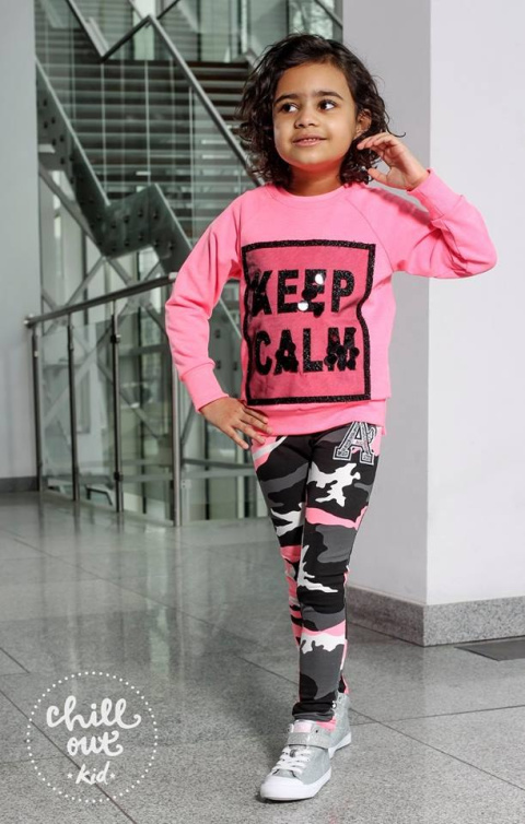 Komplet moro KEEP CALM bluza i spodnie Komplet moro KEEP CALM bluza i spodnie