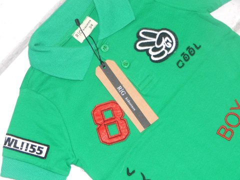 Koszulka polo z naszywkami Koszulka polo z naszywkami