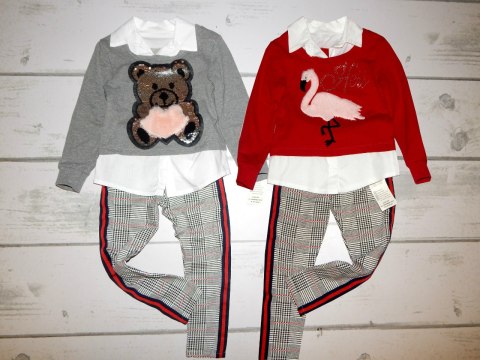 Koszulo-Bluza 2w1 z Magiczną Aplikacją (dwustronne cekiny) MIŚ Koszulo-Bluza 2w1 z Magiczną Aplikacją (dwustronne cekiny) MIŚ