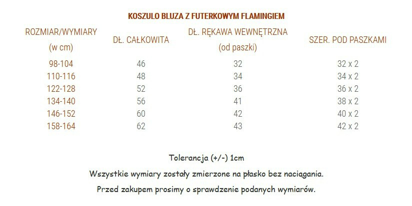 Koszulo-Bluza 2w1 z futerkowym flamingiem Koszulo-Bluza 2w1 z futerkowym flamingiem