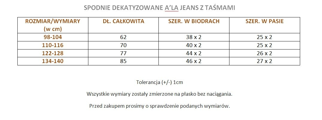 Spodnie dresowe dekatyzowane a'la jeans z taśmami Spodnie dresowe dekatyzowane a'la jeans z taśmami
