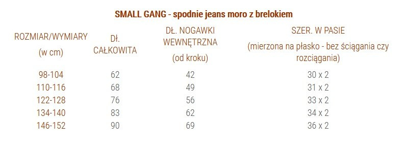 Spodnie jeans moro z przetarciami i brelokiem Spodnie jeans moro z przetarciami i brelokiem