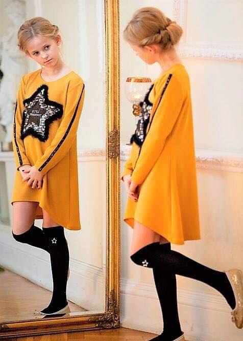 Asymmetric tunic LISA with fur star Asymmetric tunic LISA with fur star
