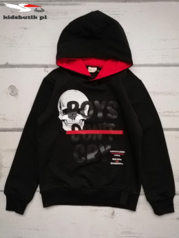 Hoodie BOYS DON'T CRY with skull