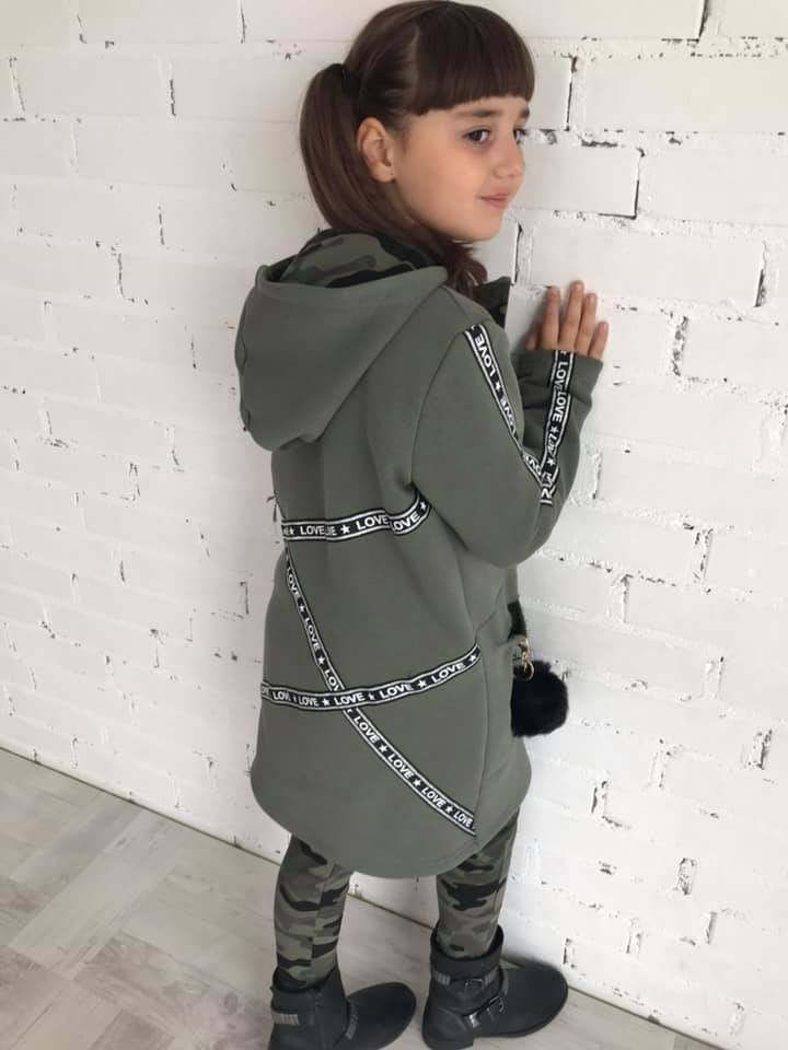 Long sweater coat a la OLIVIA with ties Long sweater coat a la OLIVIA with ties