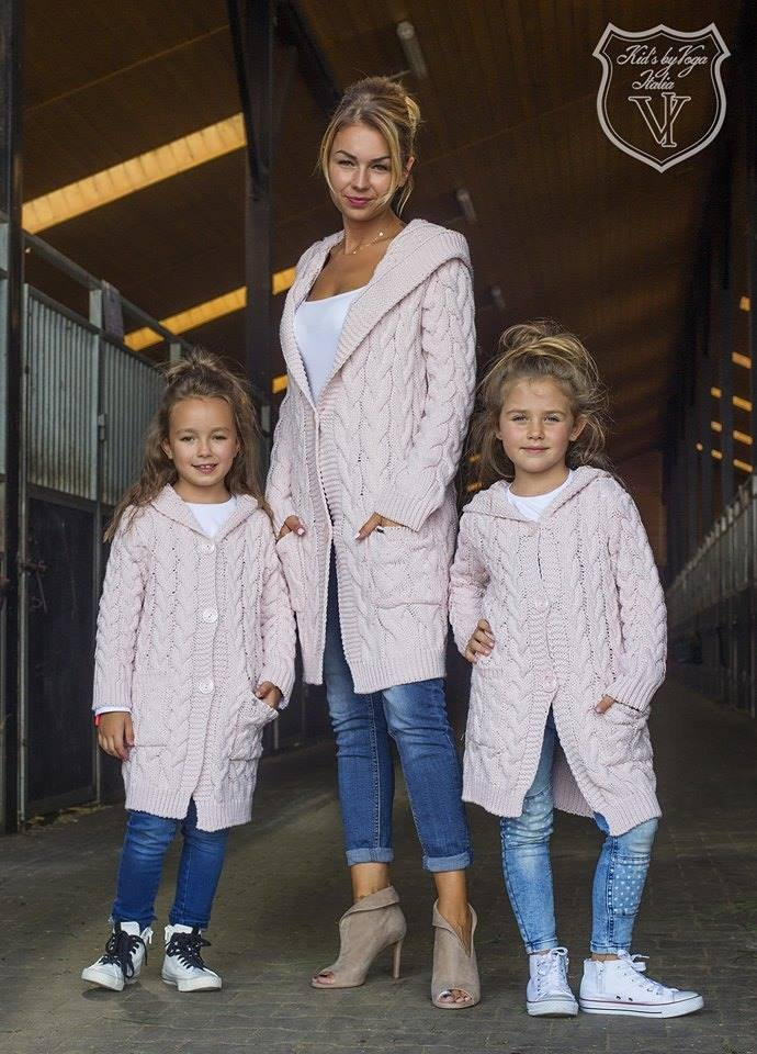 Long jumper/Cardigan with hood Daughter Long jumper/Cardigan with hood Daughter