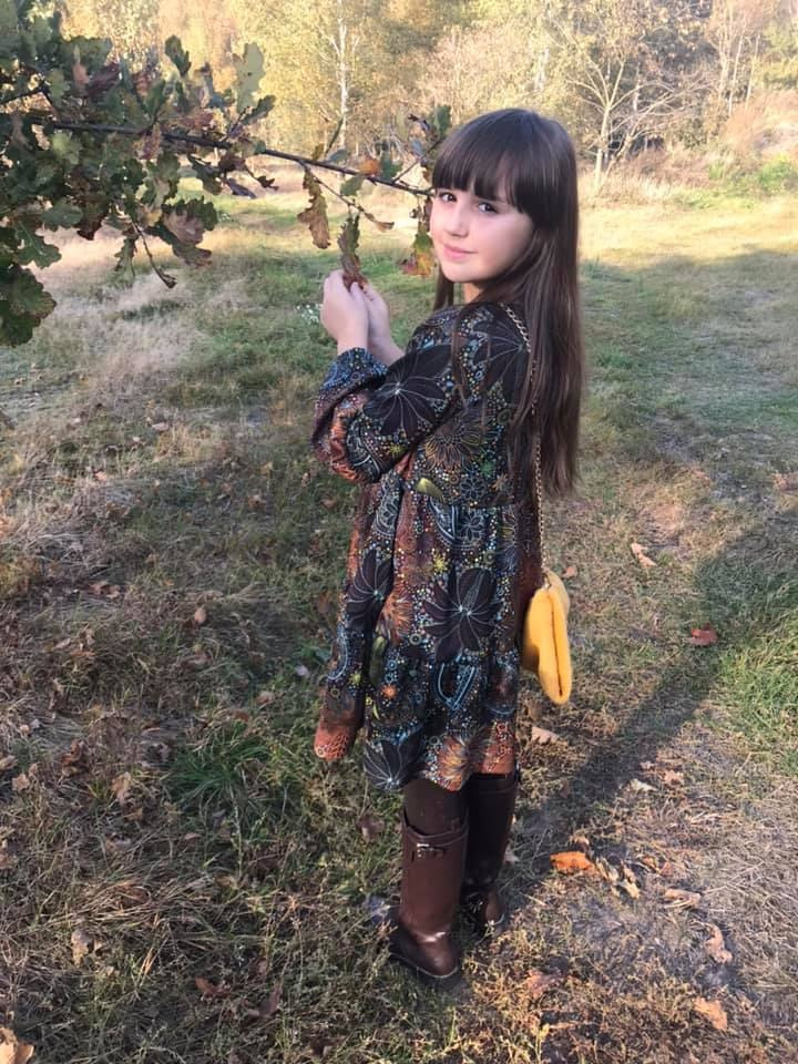 Knitted dress boho MANIA Brown and rudy Knitted dress boho MANIA Brown and rudy