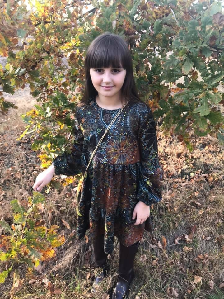 Knitted dress boho MANIA Brown and rudy Knitted dress boho MANIA Brown and rudy