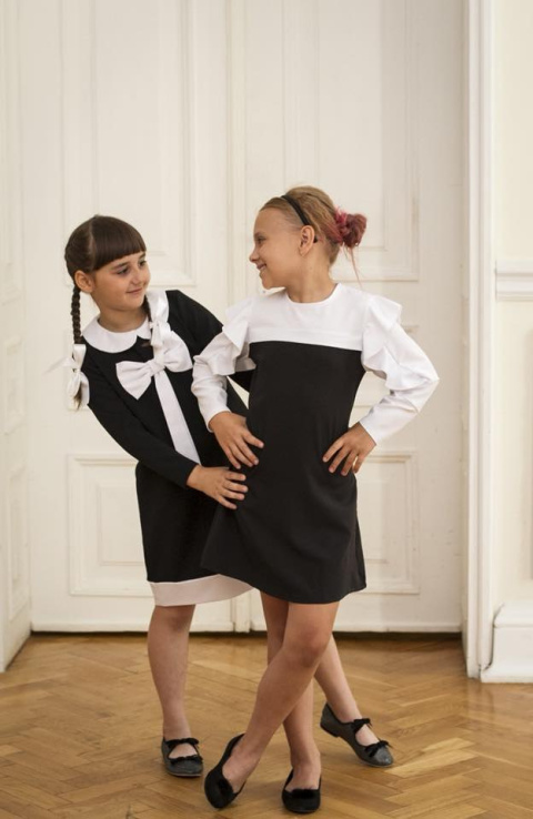 ELZA DRESS WITH FALBANK SLEEVES ELZA DRESS WITH FALBANK SLEEVES