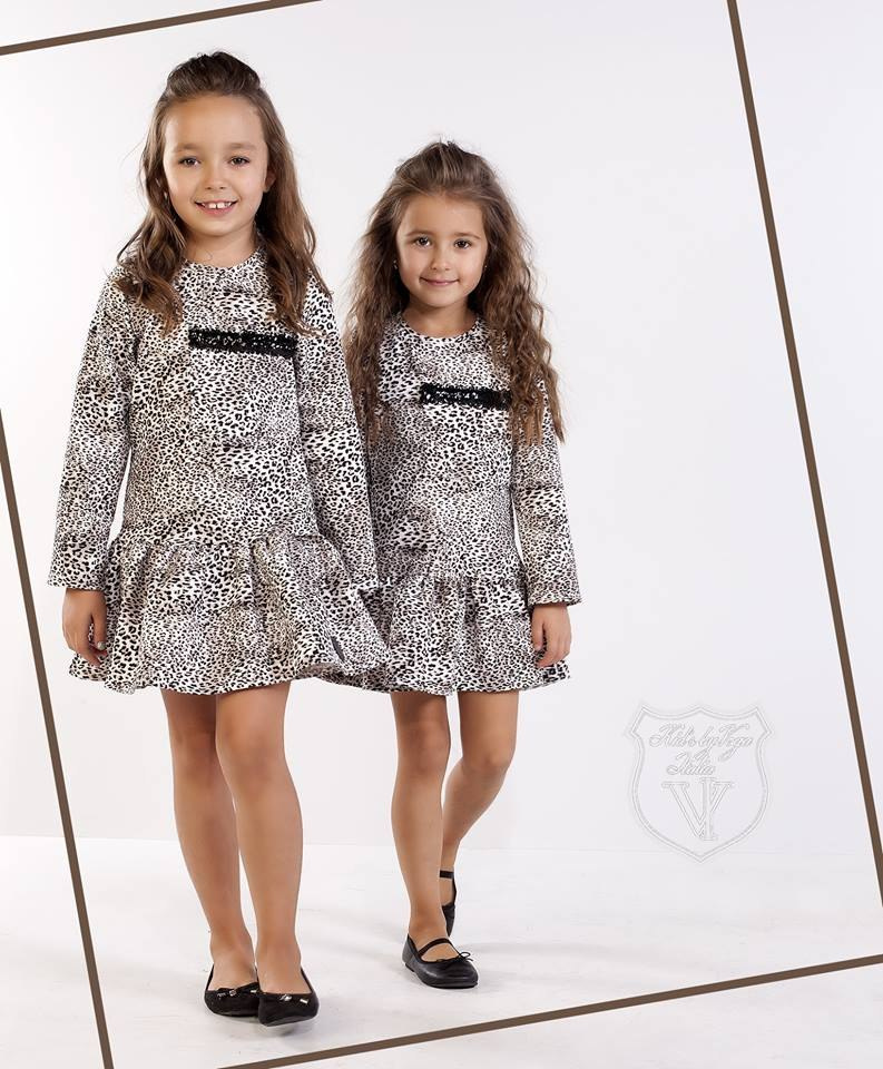 Leopard Print Dress Daughter Leopard Print Dress Daughter