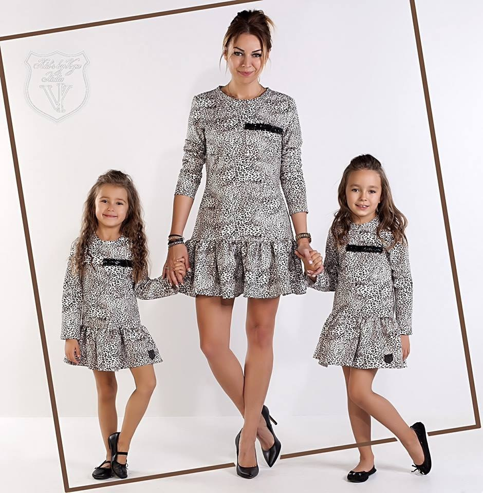 Leopard Print Dress Daughter Leopard Print Dress Daughter