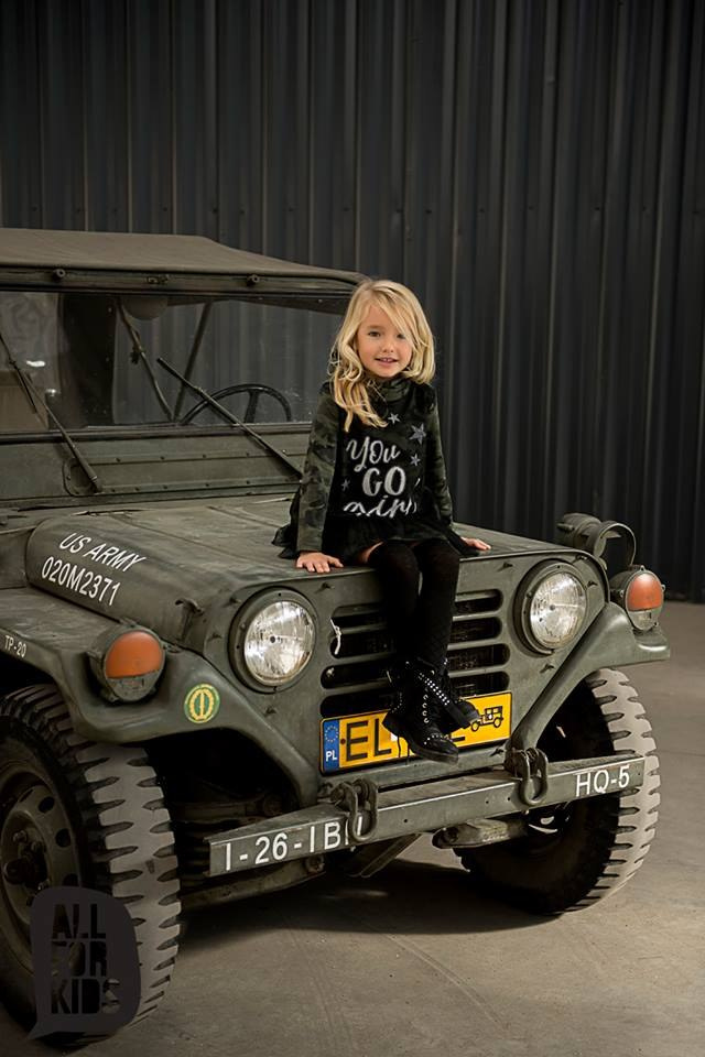 YOU GO GIRL dress camo with tulle YOU GO GIRL dress camo with tulle