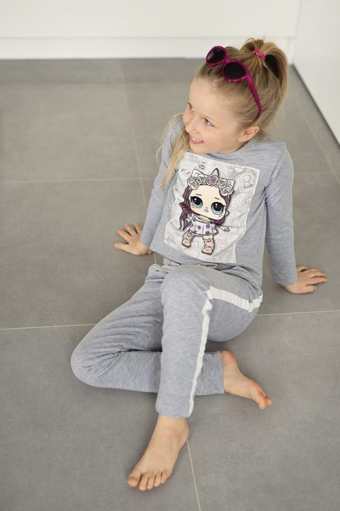 2 piece/tracksuit LOL with a bow and side stripes 2 piece/tracksuit LOL with a bow and side stripes