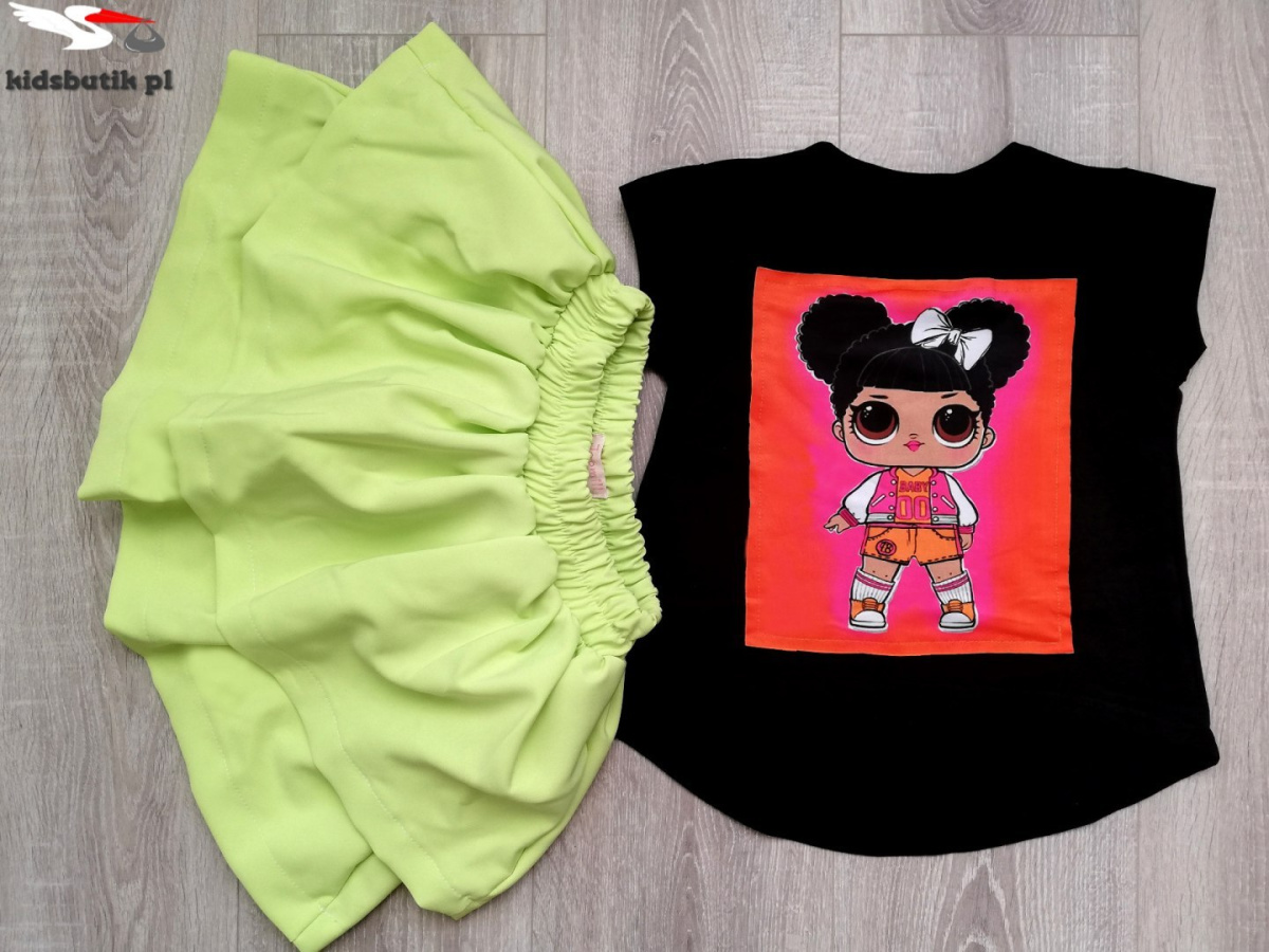 Set LOL: blouse and skirt PINK NEON Set LOL: blouse and skirt PINK NEON