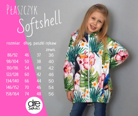 Weatherproof coat softshell Monstera Weatherproof coat softshell Monstera