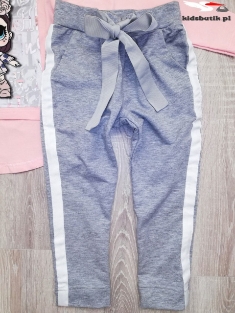 2 piece/tracksuit LOL with a bow and side stripes 2 piece/tracksuit LOL with a bow and side stripes