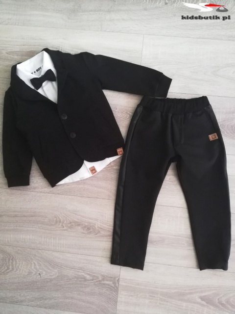 Elegantly sporty gray suit SWALLOWS with patches Elegantly sporty gray suit SWALLOWS with patches