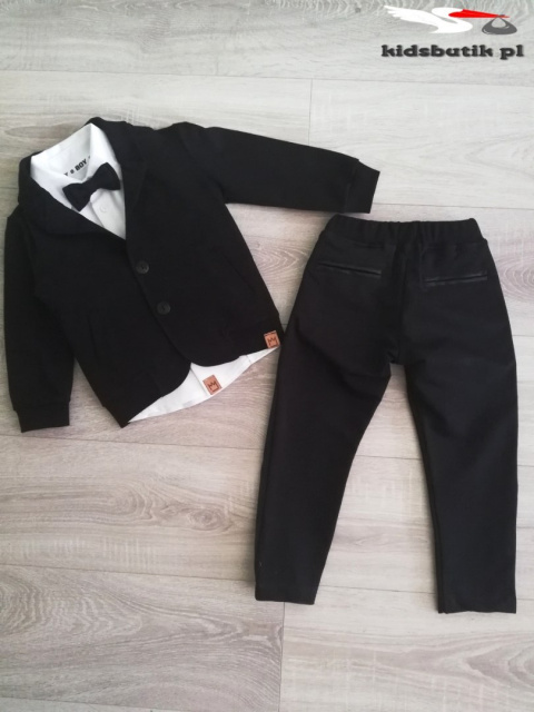 Elegantly sporty gray suit SWALLOWS with patches Elegantly sporty gray suit SWALLOWS with patches