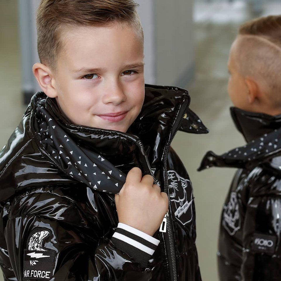 Quilted Jacket AIR FORCE patches Quilted Jacket AIR FORCE patches