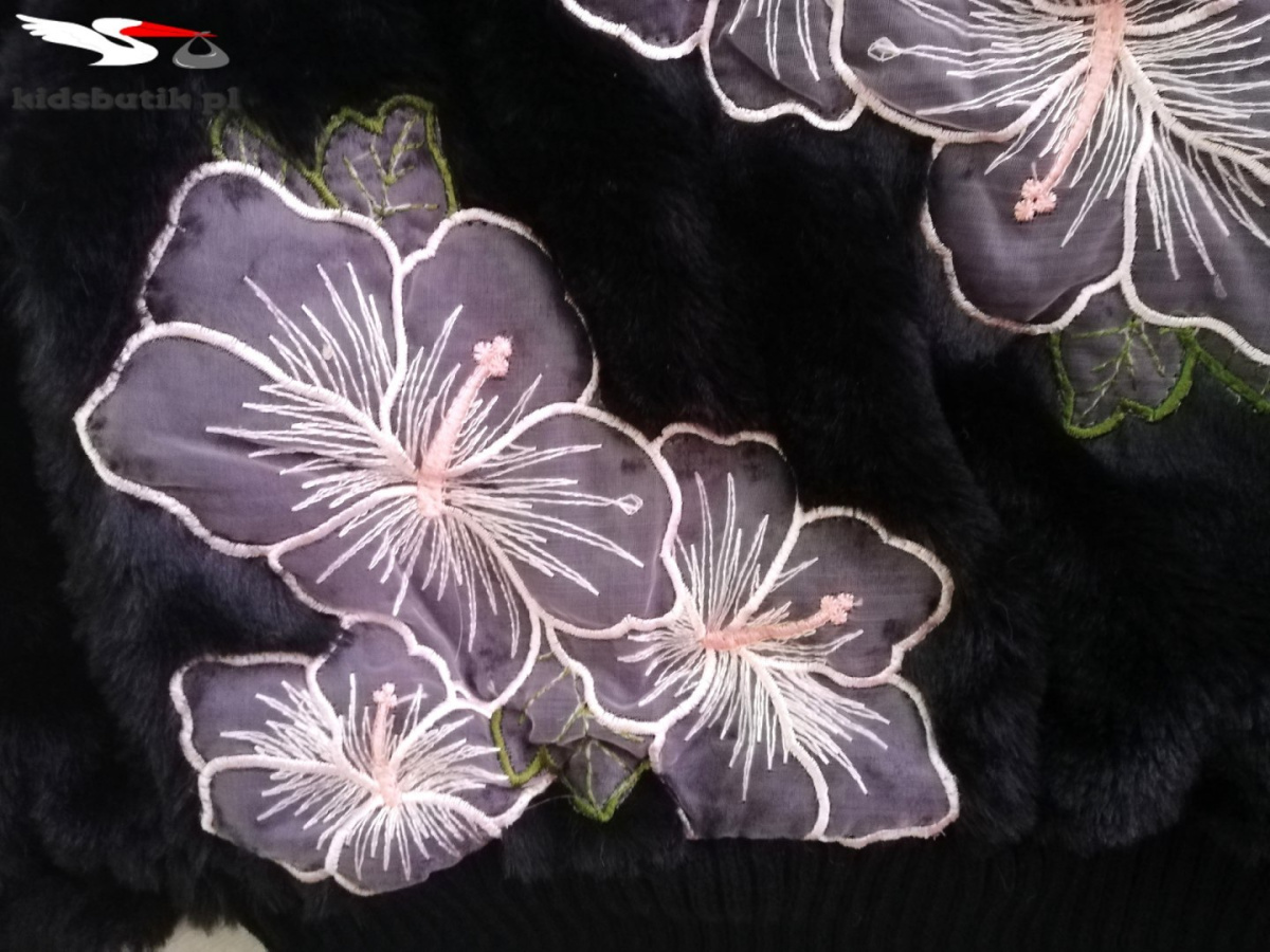 Pullover fur Black HIBISCUS black Pullover fur Black HIBISCUS black
