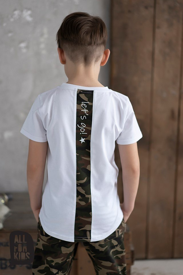 T-shirt White BE WILD T-shirt White BE WILD