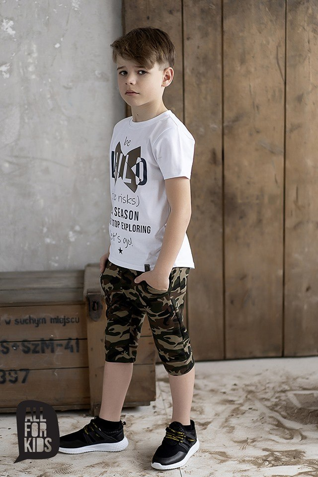 T-shirt White BE WILD T-shirt White BE WILD