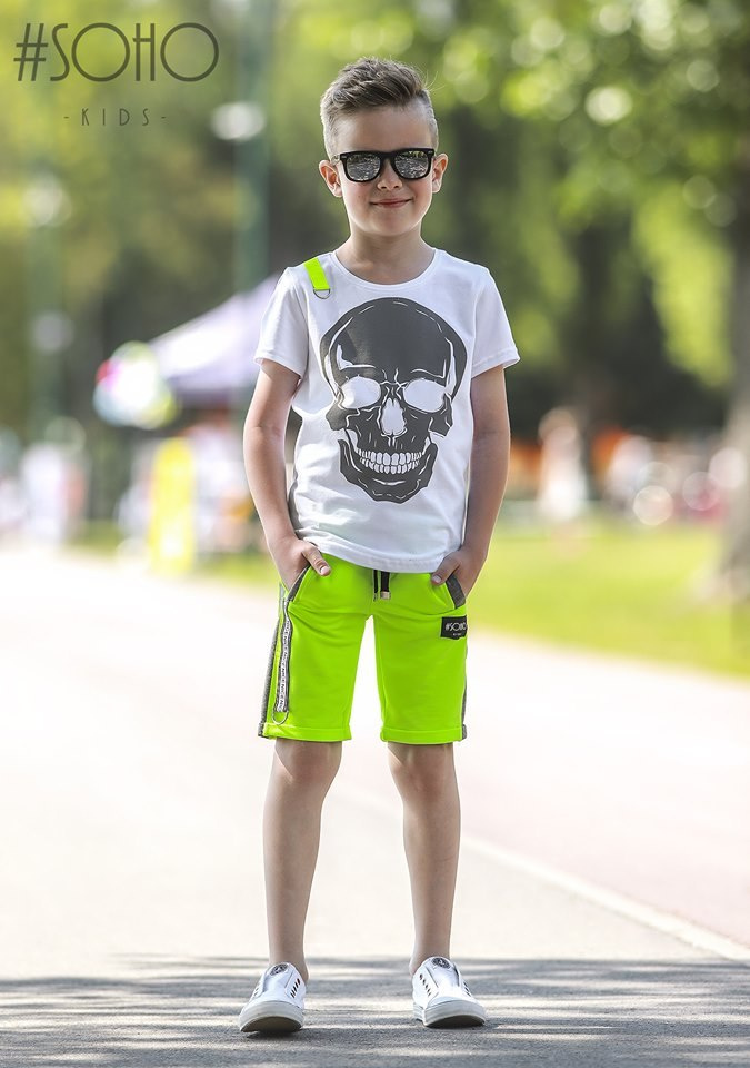 SKULL set: Bomber Tshirt and shorts SKULL set: Bomber Tshirt and shorts