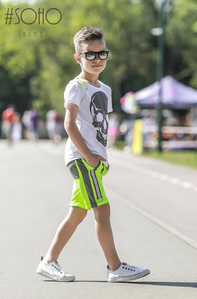 SKULL set: Bomber Tshirt and shorts SKULL set: Bomber Tshirt and shorts