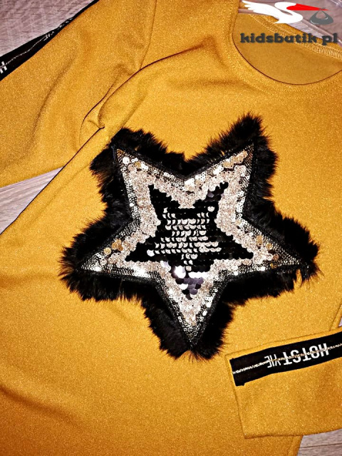 Asymmetric tunic LISA with fur star Asymmetric tunic LISA with fur star