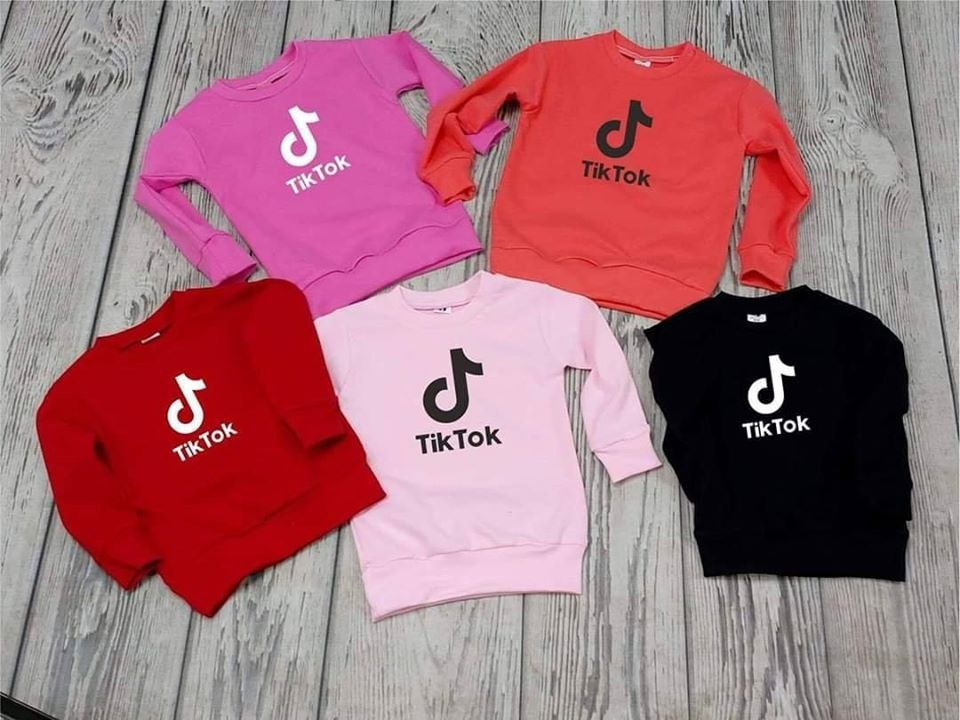 TIK TOK sweatshirt - black TIK TOK sweatshirt - black