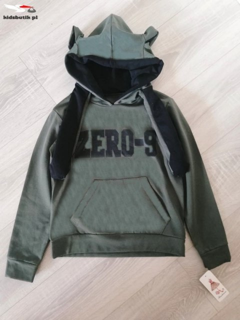 Sweatshirt ZERO 9 movable ears-grey Sweatshirt ZERO 9 movable ears-grey