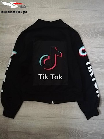 Bomber tracksuit with TIK TOK panels Bomber tracksuit with TIK TOK panels