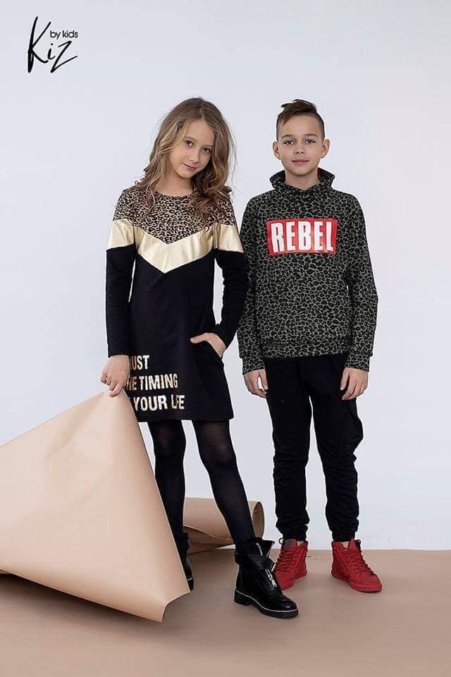 Knitted Dress Tamara - leopard and gold jumpsuit Knitted Dress Tamara - leopard and gold jumpsuit