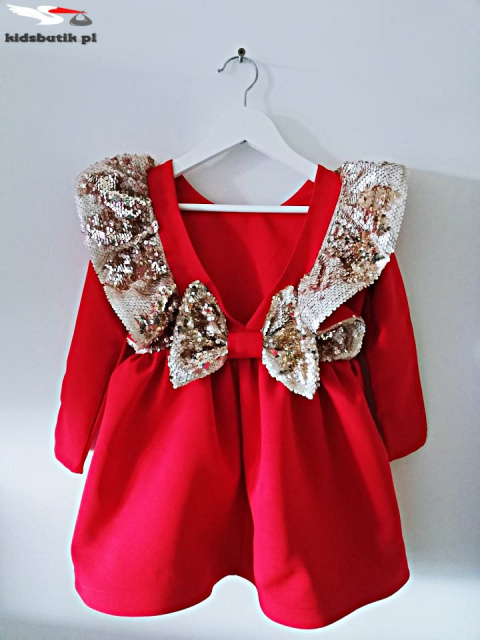 Elegant ANGEL dress with magic sequins wings Elegant ANGEL dress with magic sequins wings