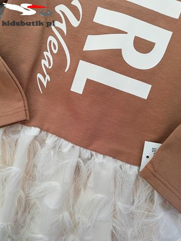 Caramel GIRL dress with tassels Caramel GIRL dress with tassels