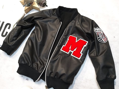 Immaculate bomber jacket on the fleece with M - black Immaculate bomber jacket on the fleece with M - black