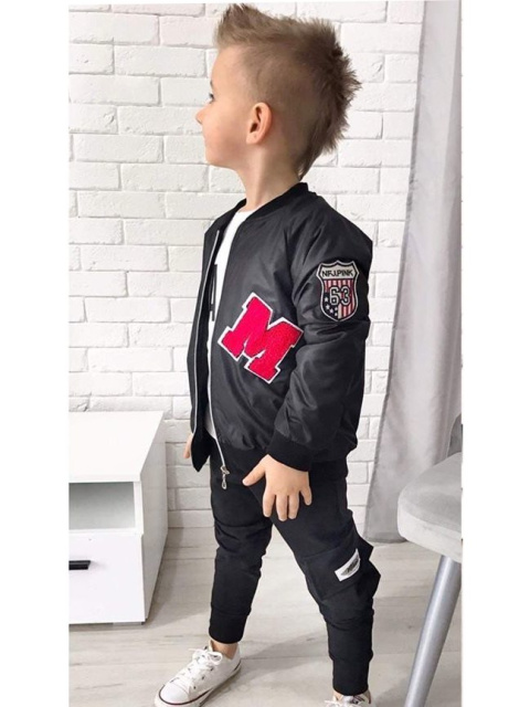 Immaculate bomber jacket on the fleece with M - black Immaculate bomber jacket on the fleece with M - black