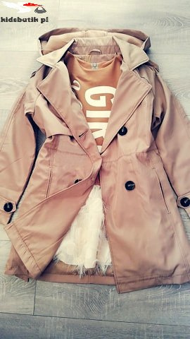 Elegant, double-breasted, slightly insulated coat Elegant, double-breasted, slightly insulated coat