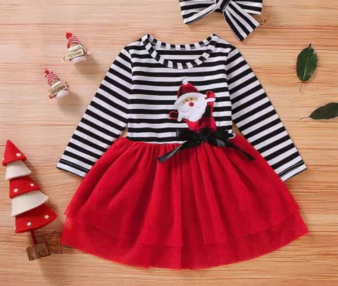 Santa Christmas Dress Santa Christmas Dress