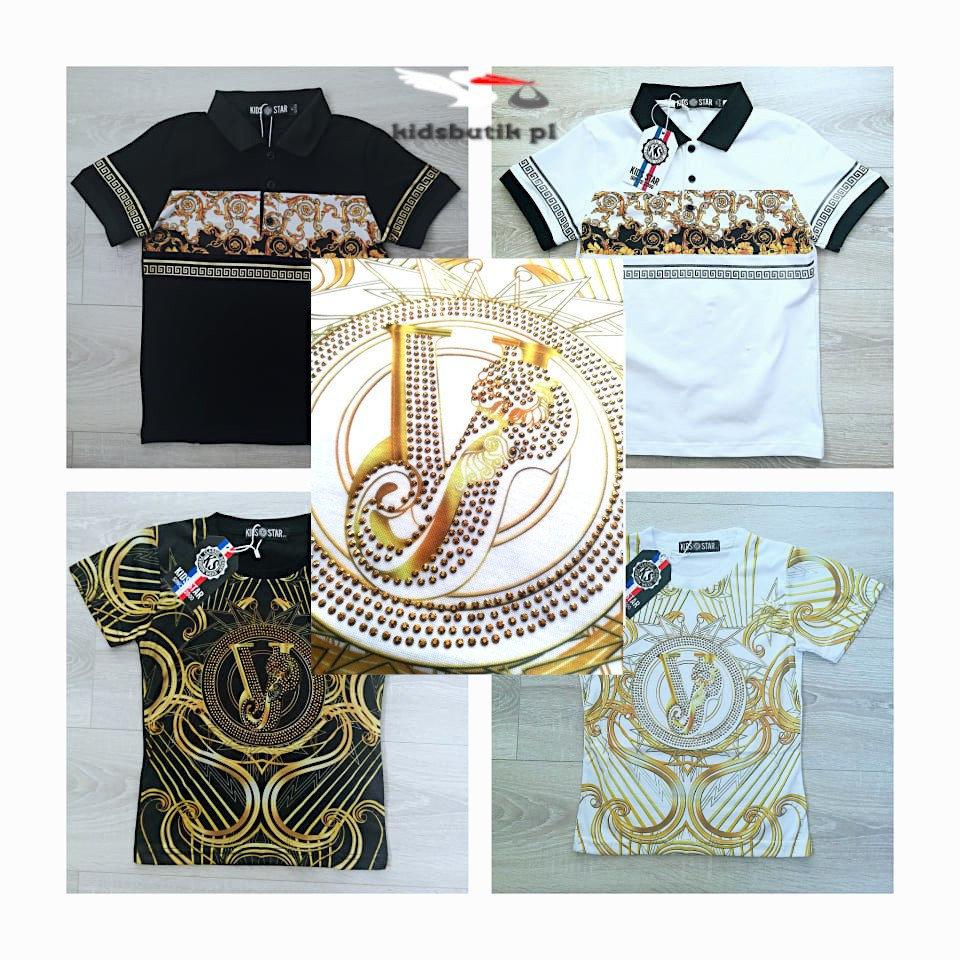 T shirt GOLD ORNAMENTS studs T shirt GOLD ORNAMENTS studs