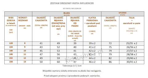 Zestaw dresowy INSTA INFLUENCER - amarantowy