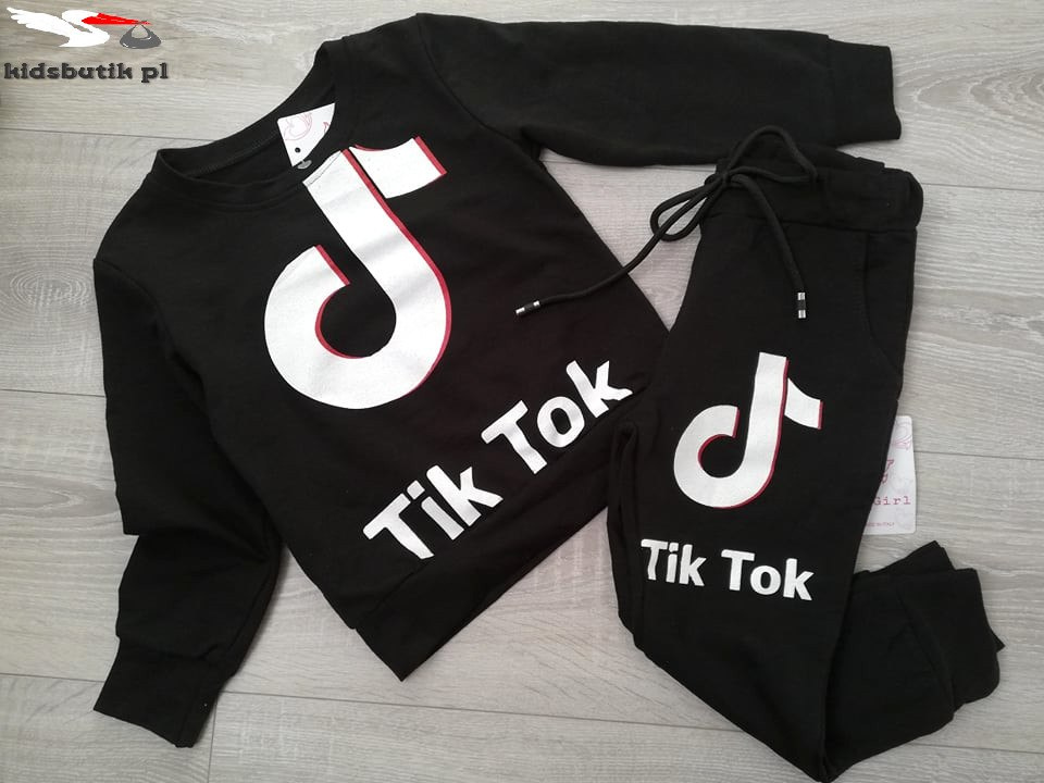 TRACKSUIT KIT TIK TOK - Black TRACKSUIT KIT TIK TOK - Black