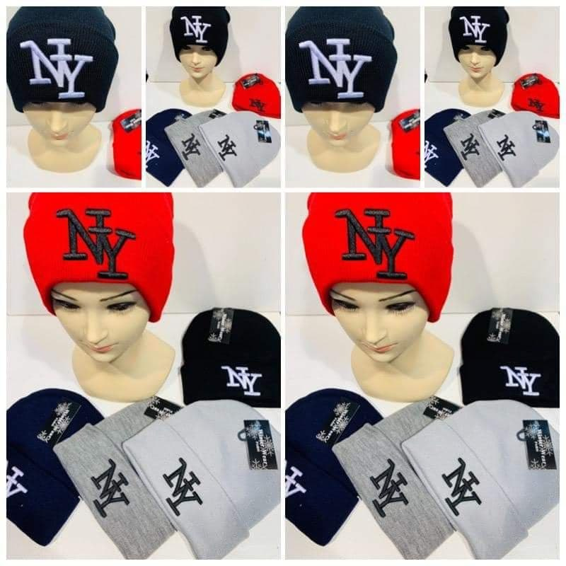 Winter Hat NY Embroidery GREY Winter Hat NY Embroidery GREY
