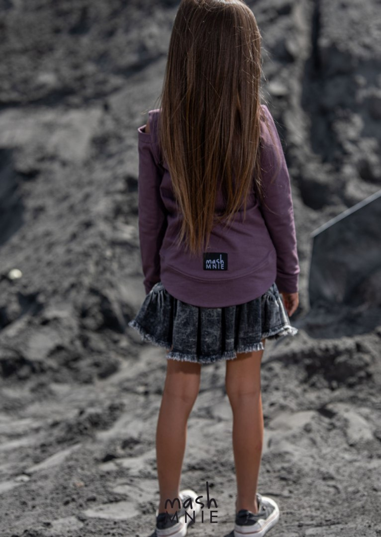 REVOLUTION sweatshirt with cut-out shoulders REVOLUTION sweatshirt with cut-out shoulders