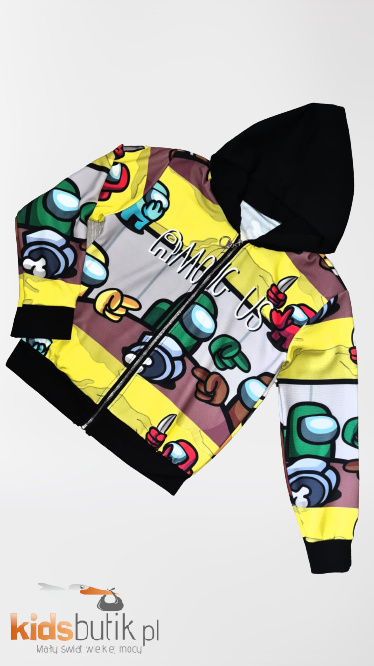 Hoodie AMONG US neon Hoodie AMONG US neon
