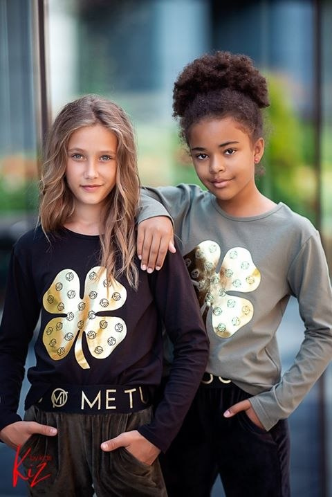 METUU Golden Clover blouse with tape - khaki METUU Golden Clover blouse with tape - khaki