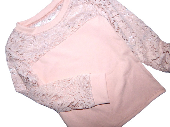 Elegant blouse with lace Elegant blouse with lace